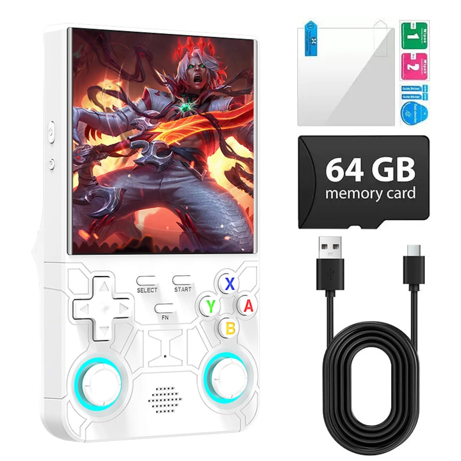 Gaming Point: New Arrival R36 Ultra Game Console 64G 128G 4.0inch IPS Screen for Adult Kids Game Player Handheld Video Game Consoles Portable
