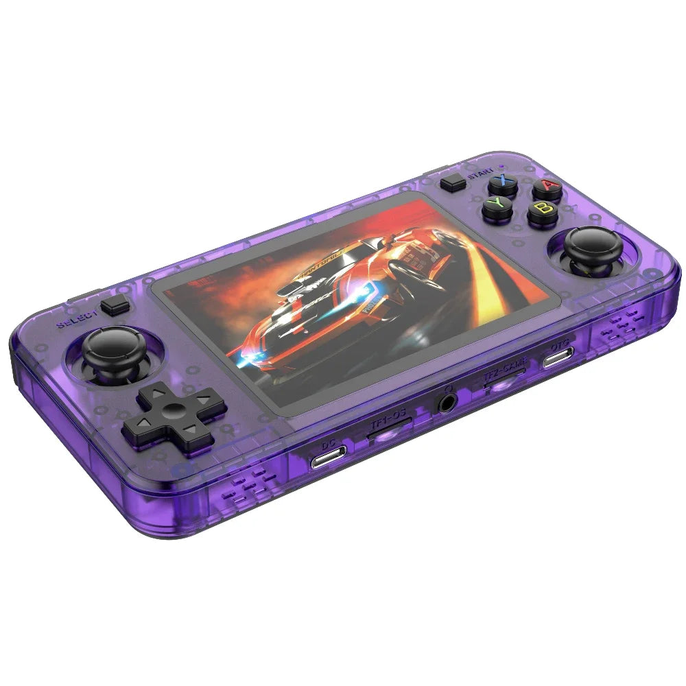 Gaming point: R36H Retro Handheld Game Console Open Source Arkos System 128G 20000+ Classic Games Console Portable Game Players