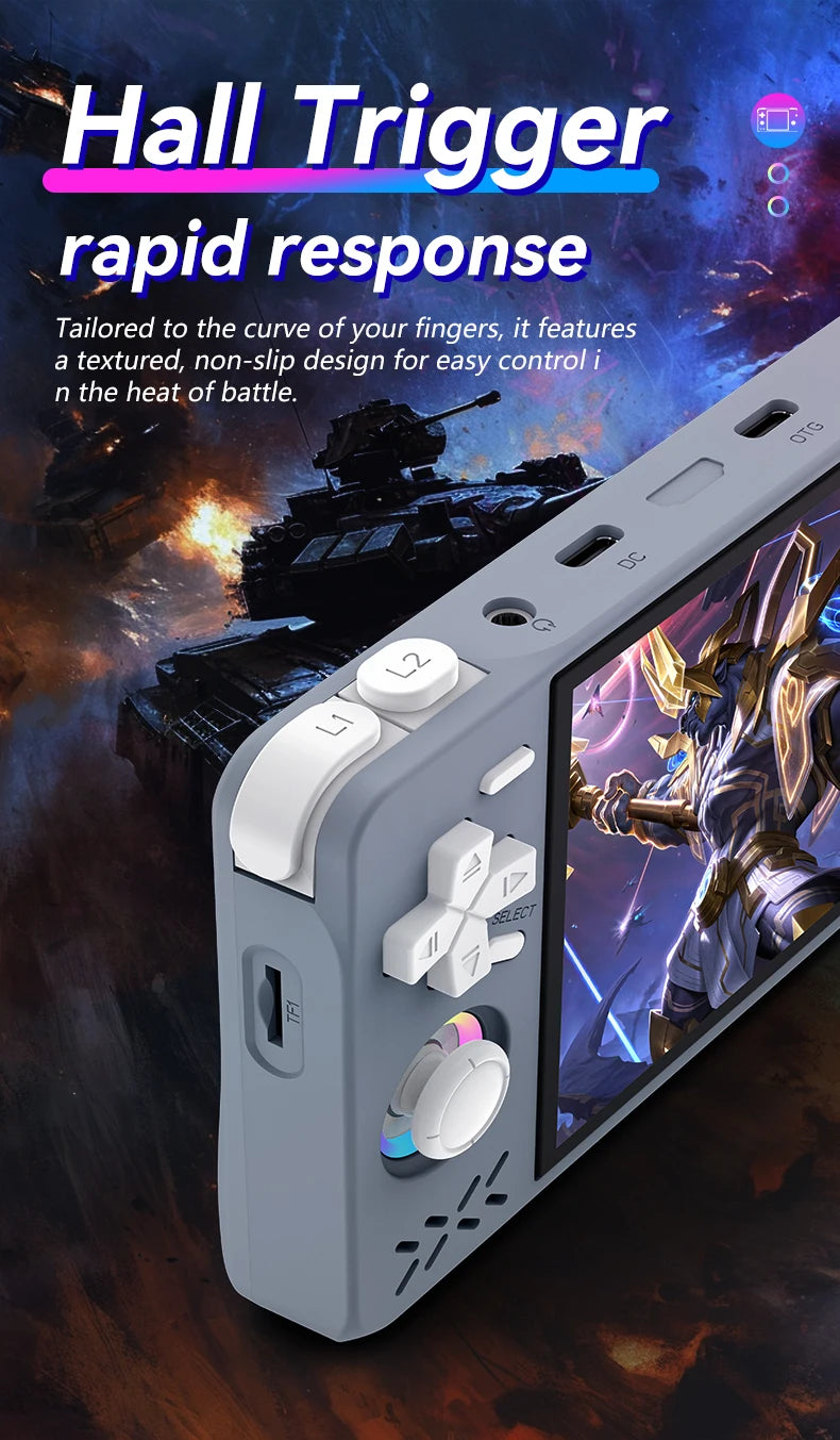 Gaming Point: XF40H Handheld Game Console Open Source Linux System 4.0inch IPS Screen 30+Emulators Pocket Video Player Game 4000mAh