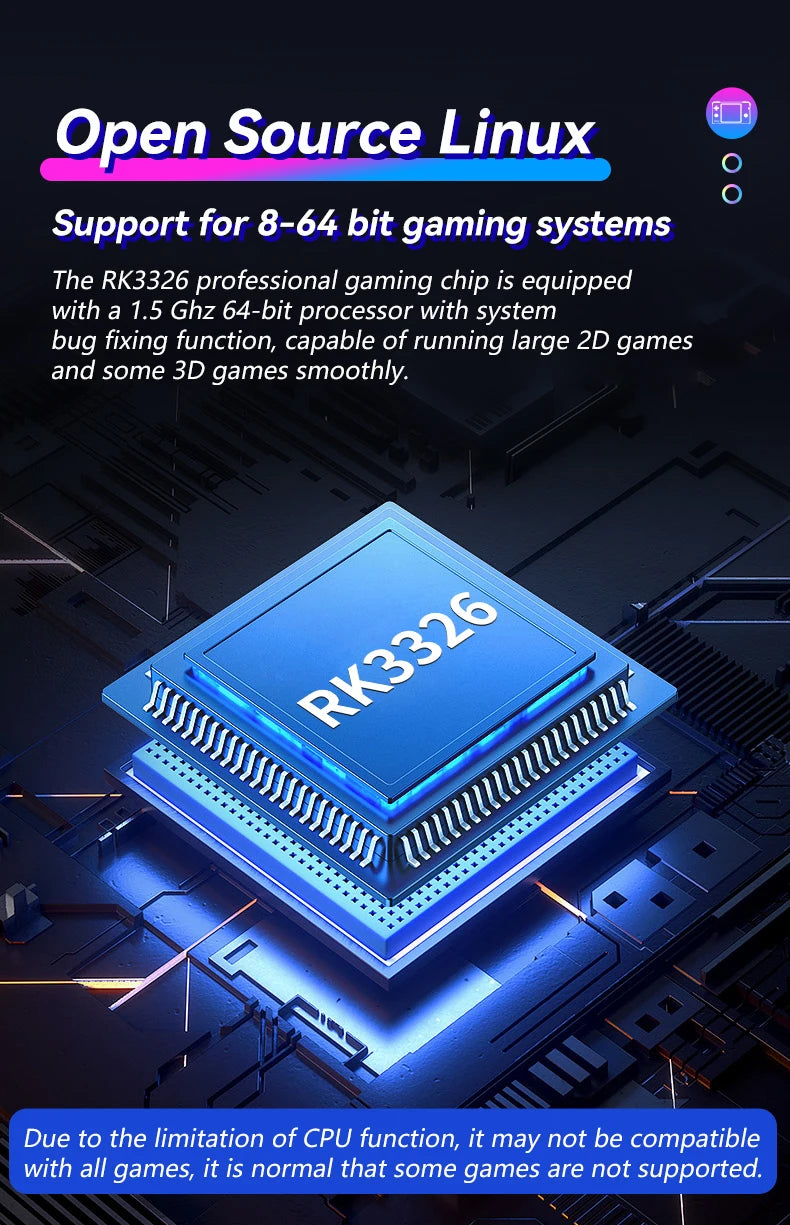 Gaming Point: XF40H Handheld Game Console Open Source Linux System 4.0inch IPS Screen 30+Emulators Pocket Video Player Game 4000mAh