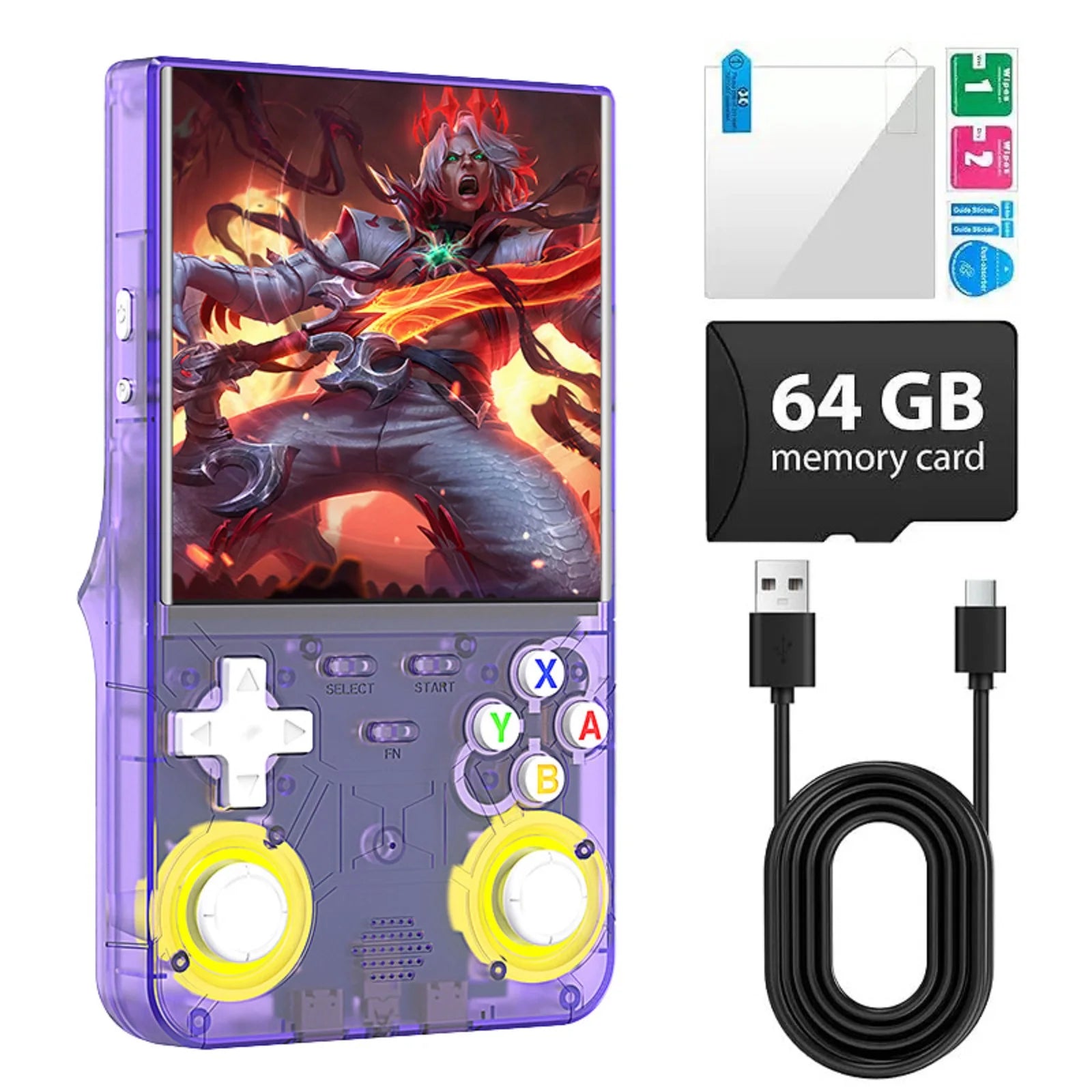 Gaming Point: New Arrival R36 Ultra Game Console 64G 128G 4.0inch IPS Screen for Adult Kids Game Player Handheld Video Game Consoles Portable