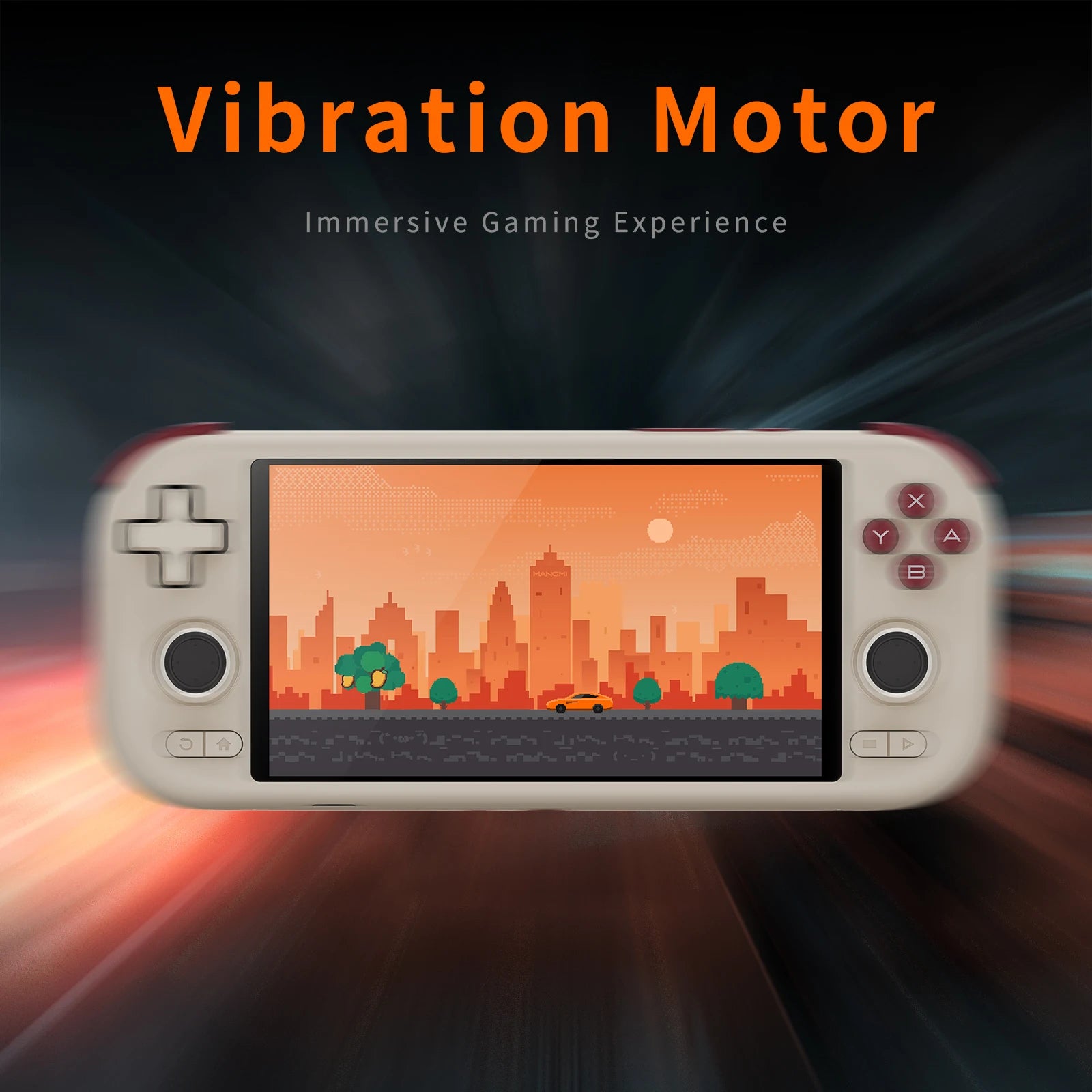 Gaming Point: MANGMI AIR X Handheld Game Console Qualcomm Snapdragon 662 5.5'' Touchscreen Android 14 Active Cooling Fan 15W Fast Charging RGB