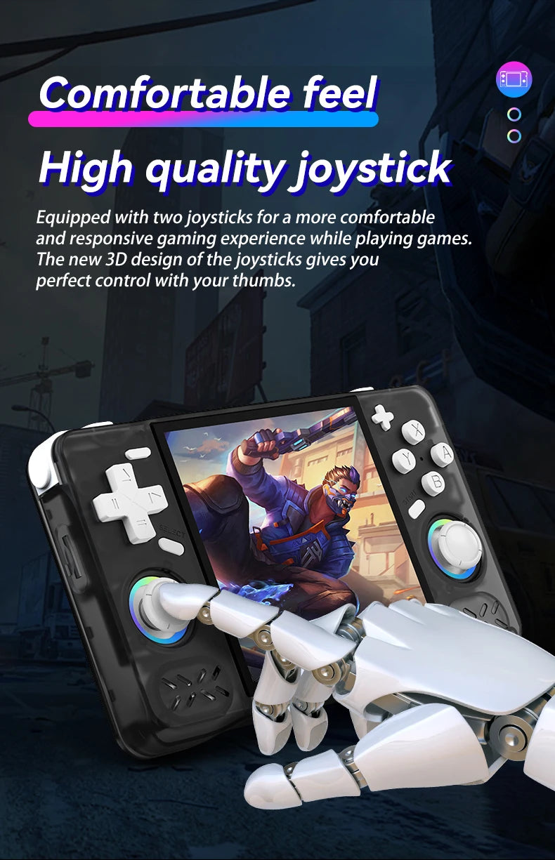 Gaming Point: XF40H Handheld Game Console Open Source Linux System 4.0inch IPS Screen 30+Emulators Pocket Video Player Game 4000mAh
