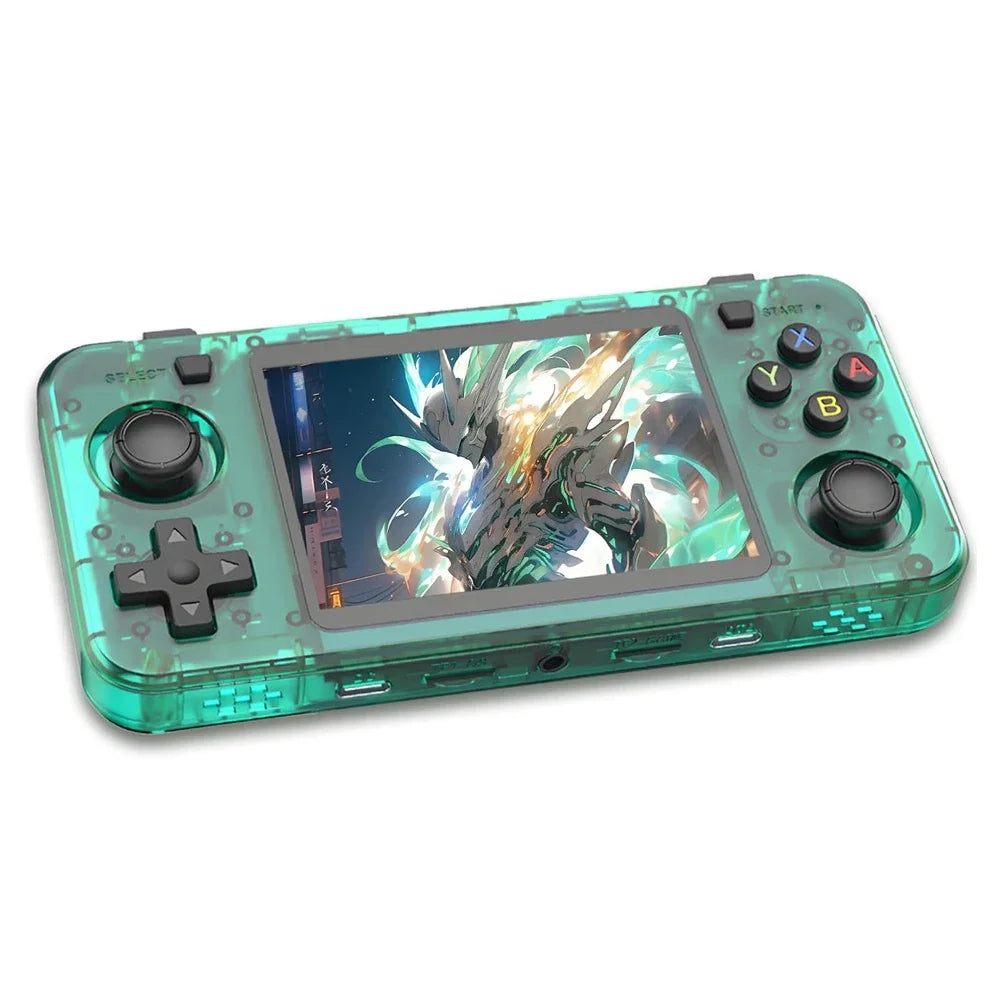 Gaming point: R36H Retro Handheld Game Console Open Source Arkos System 128G 20000+ Classic Games Console Portable Game Players