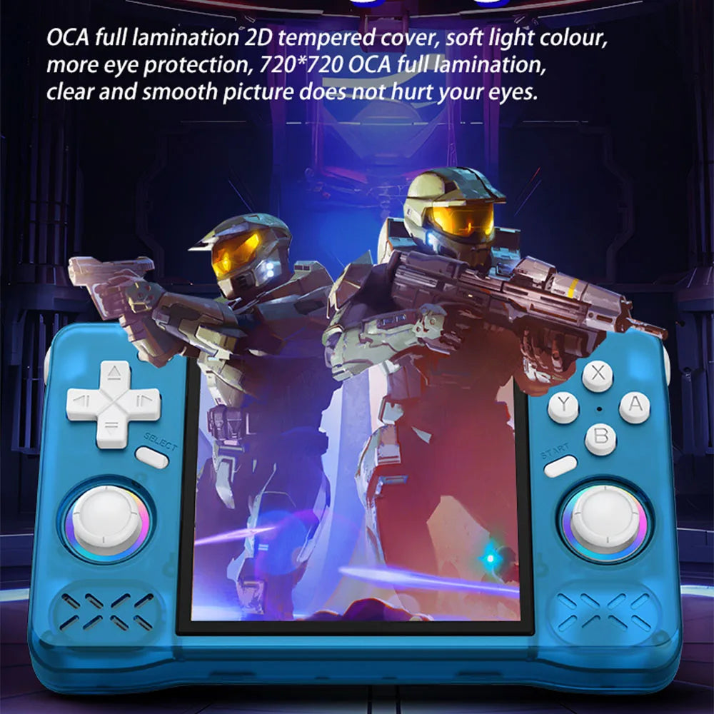 Gaming Point: XF40H Handheld Game Console Open Source Linux System 4.0inch IPS Screen 30+Emulators Pocket Video Player Game 4000mAh