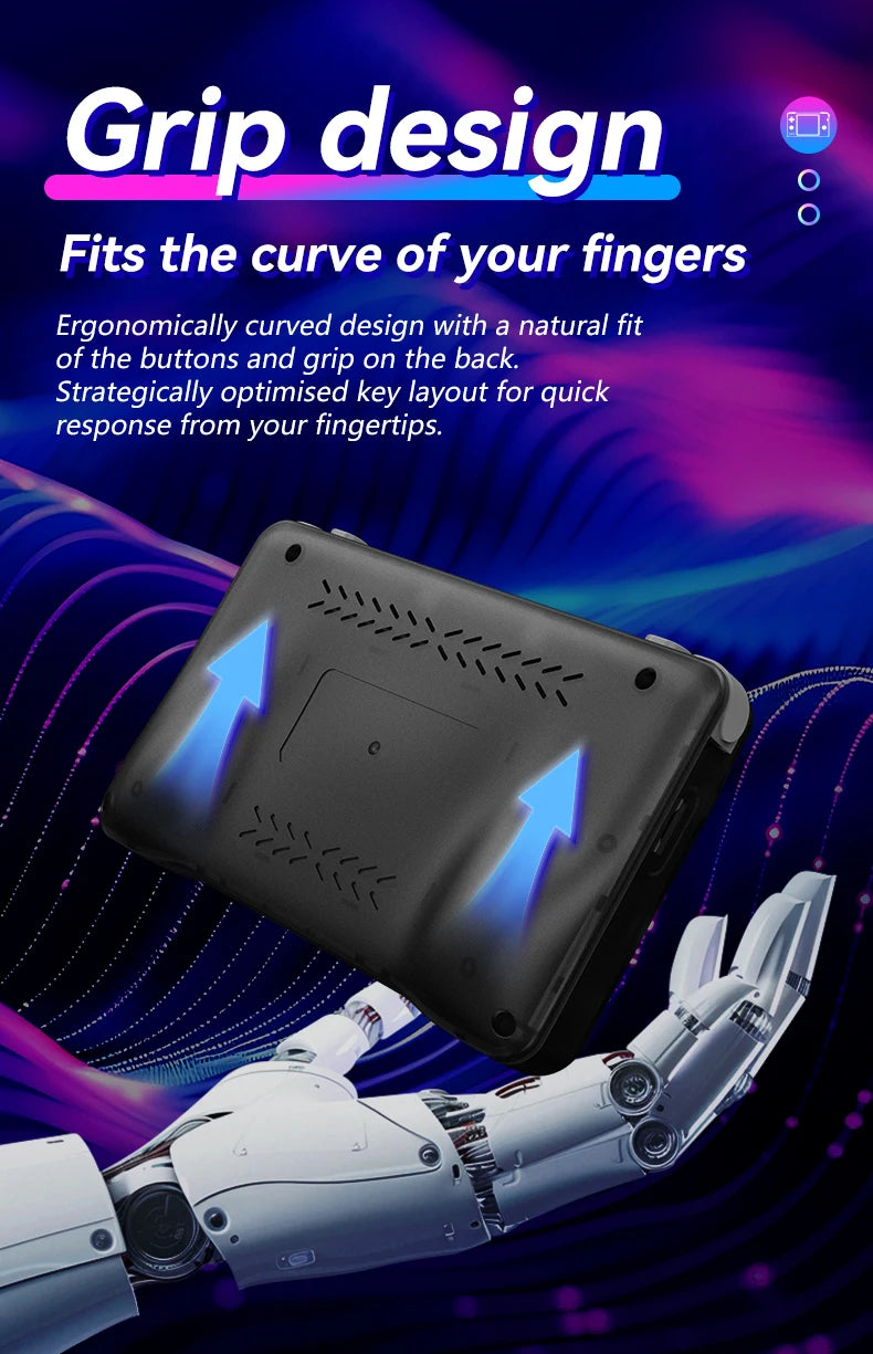 Gaming Point: XF40H Handheld Game Console Open Source Linux System 4.0inch IPS Screen 30+Emulators Pocket Video Player Game 4000mAh