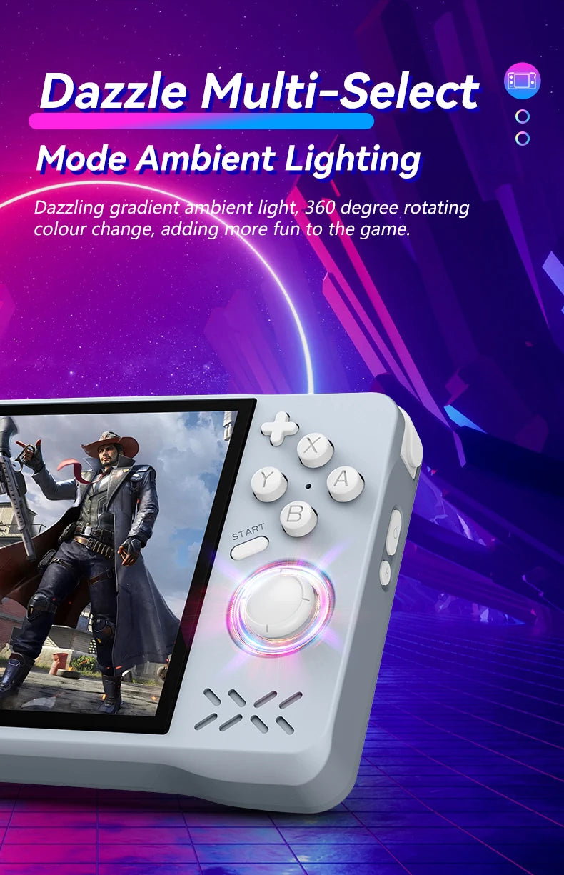 Gaming Point: XF40H Handheld Game Console Open Source Linux System 4.0inch IPS Screen 30+Emulators Pocket Video Player Game 4000mAh