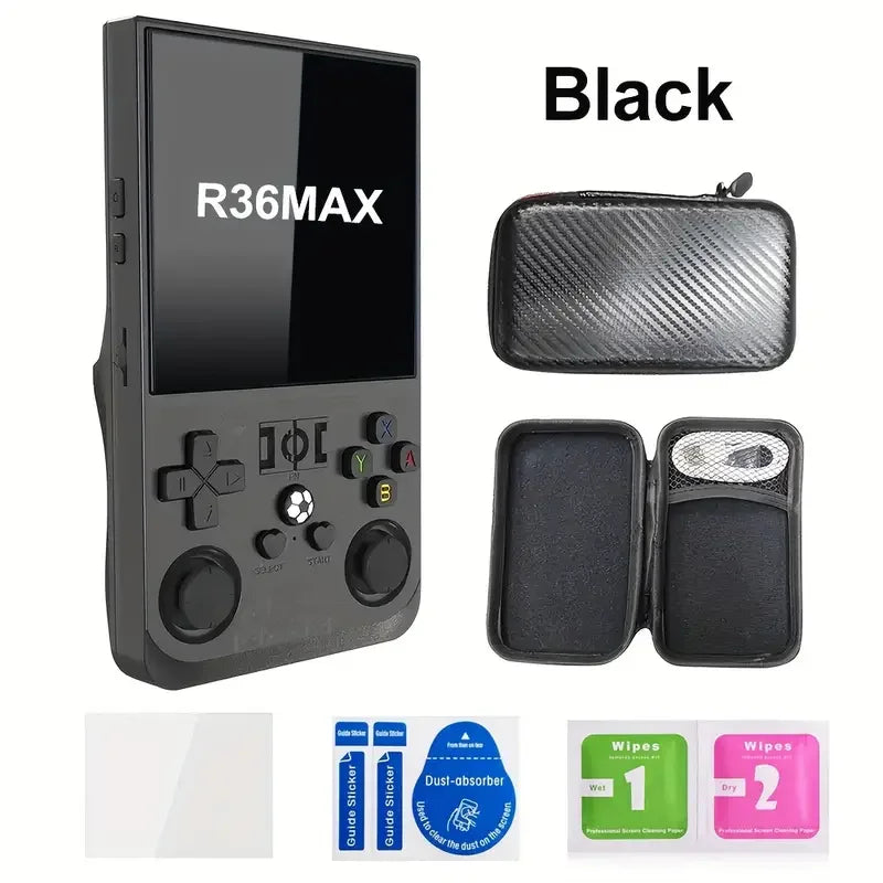 Gaming Point: R36Max Retro Pro: 4.0-inch Ultra-HD IPS Open Source Gaming Console