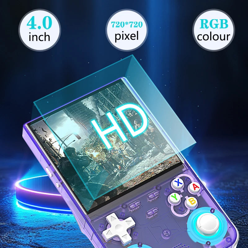 Gaming Point: New Arrival R36 Ultra Game Console 64G 128G 4.0inch IPS Screen for Adult Kids Game Player Handheld Video Game Consoles Portable