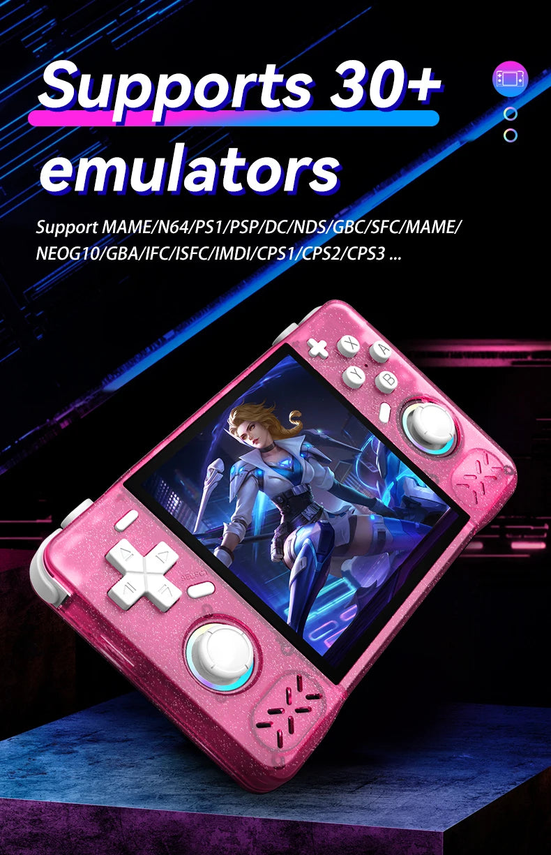 Gaming Point: XF40H Handheld Game Console Open Source Linux System 4.0inch IPS Screen 30+Emulators Pocket Video Player Game 4000mAh