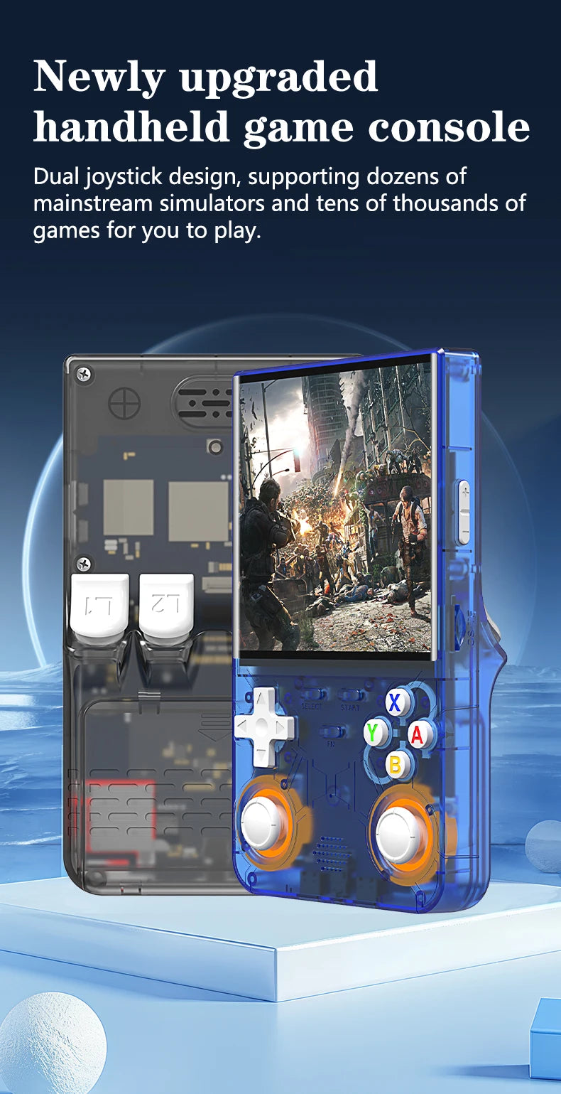Gaming Point: New Arrival R36 Ultra Game Console 64G 128G 4.0inch IPS Screen for Adult Kids Game Player Handheld Video Game Consoles Portable