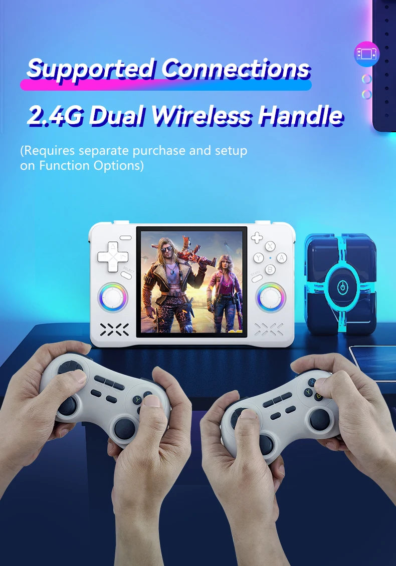 Gaming Point: XF40H Handheld Game Console Open Source Linux System 4.0inch IPS Screen 30+Emulators Pocket Video Player Game 4000mAh